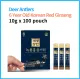 korea Red Ginseng & Deer Antler Velvet Premium Extract 10g x 100 pouch. 