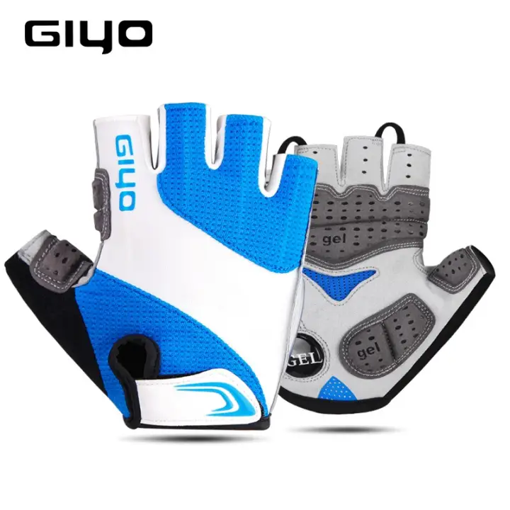 Giyo Breathable Lycra Fabric Unisex Cycling Gloves Road Bike 