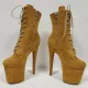 Denova's Women Suede Very High Heel Big Size Pole Dancing Ankle Show Boot. 
