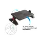 Ergonomic Footrest Adjustable Angle and Height Office Foot Rest Stool for Under Desk Support, 2-Level Height Adjustment. 