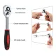 【46pcs/set Tools Kit】Chrome Vanadium Socket Set Tool Box Set Ratchet Spanner Wrench Set Car Motorcycle Motor Bicycle Repair Tool box set Socket Set Ratchet Wrench Combination Tool Kit  Set Alat Pembaikan Kereta 维修工具套装. 