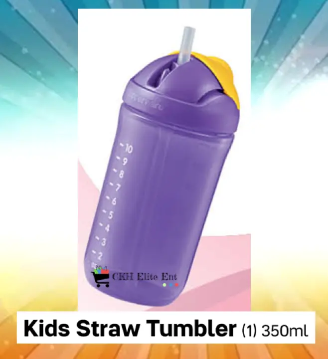Tupperware Twinkle Straw Tumbler Kids 400ml/350ml