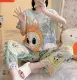 Korea Fashion Pyjamas Set Baju Tidur Perempuan Plus Size Women pajamas plus size wanita short sleeve comfy. 