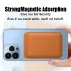 CrashStar Official With Logo MagSafe Leather Card Wallet Magnetic Card Holder Card Bag Card Slot Phone Case MagSafe Accessories Top Seller. 
