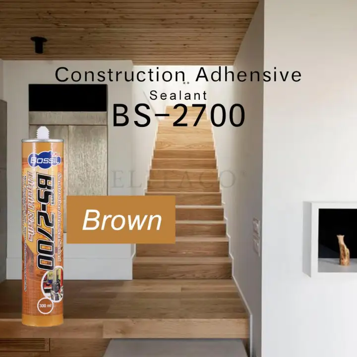 Elitaco Bossil Vtech Bs2700 Liquid Nail No More Nail Acetic Silicone Acrylic Construction Adhesive Sealant Waterproof Indoor Outdoor Use Lazada