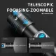 Smiling Shark SD7151 LED Mini Flashlight Super Bright Key Chain Torch Light 4Mode Type-c Rechargeable Lighting Waterproof Convenient Lightweight. 