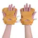 Electric Toast Hand USB Heating Gloves Half Wearable Fingerless Warmers Cute. 