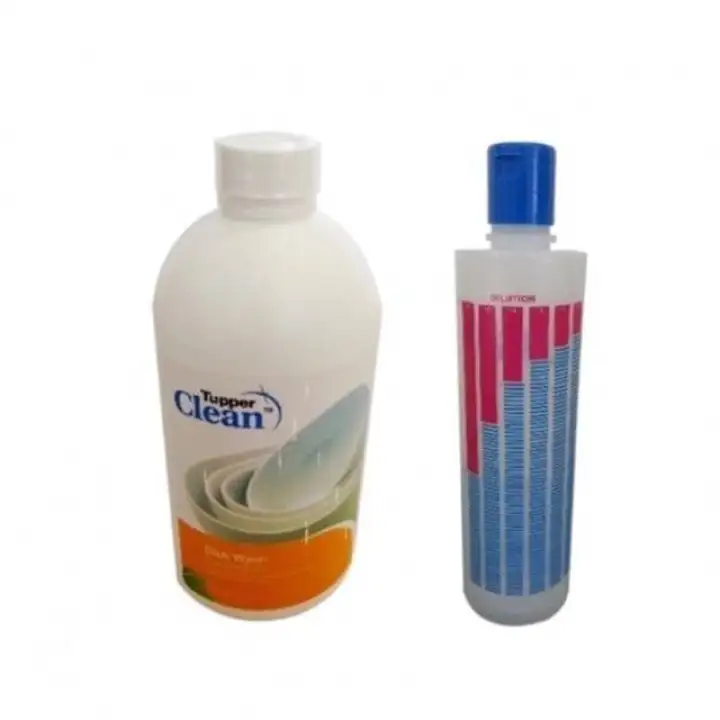 Tupperware Tupperclean Dish Wash Concentrate (1) 800ml + Dilution Bottle (1) 500ml