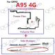 For OPPO A95 4G Side Power ON OFF Mute Switch Control Key Volume Out Button Flex Cable. 