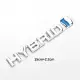 3D Metal HYBRID Car Sticker Emblem Badge For Hybrid Logo Toyota. 