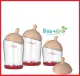 Mimijumi Not So Hungry Baby Bottle 4oz /120 ml ( NEW but Display Set , have some Scratches ). 