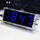 KKmoon Compact 4-digit DIY Digital LED Clock Kit Light Control Temperature Date Time Display with Transparent Case. 
