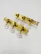 Takamine TGP0551NG Original Tuning Machine Heads Gold Die-Cast with Pearloid Buttons for Classical Guitar (1 Set of 2 pcs). 