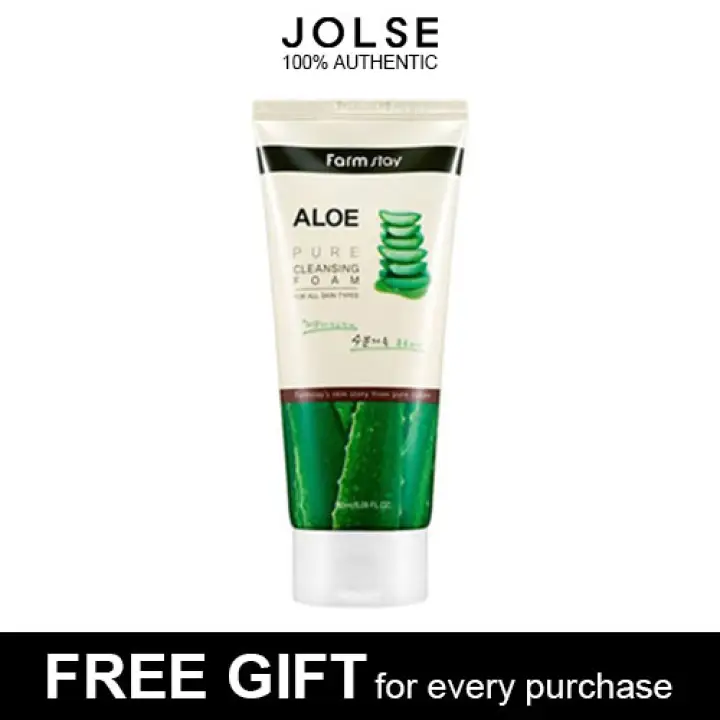 Farmstay Aloe Pure Cleansing Foam 180ml