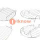 I know 2PCS Air Fryer Rack Set Creative Steaming Rack Double-layer Rack with Skewers. 