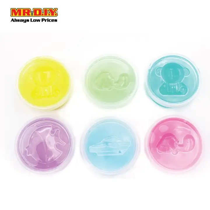 Mr Diy Multi Colour Crazy Slime Toys 6pcs Lazada