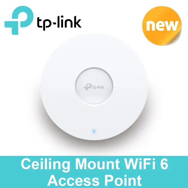Tp-link EAP653 Ceiling Mount WiFi 6 Access Point wifi for Office Optimal Signal