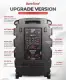 Baretone MAX-15NB / MAX15NB 15" Portable Speaker Bluetooth with Two UHF Wireless Microphone. 