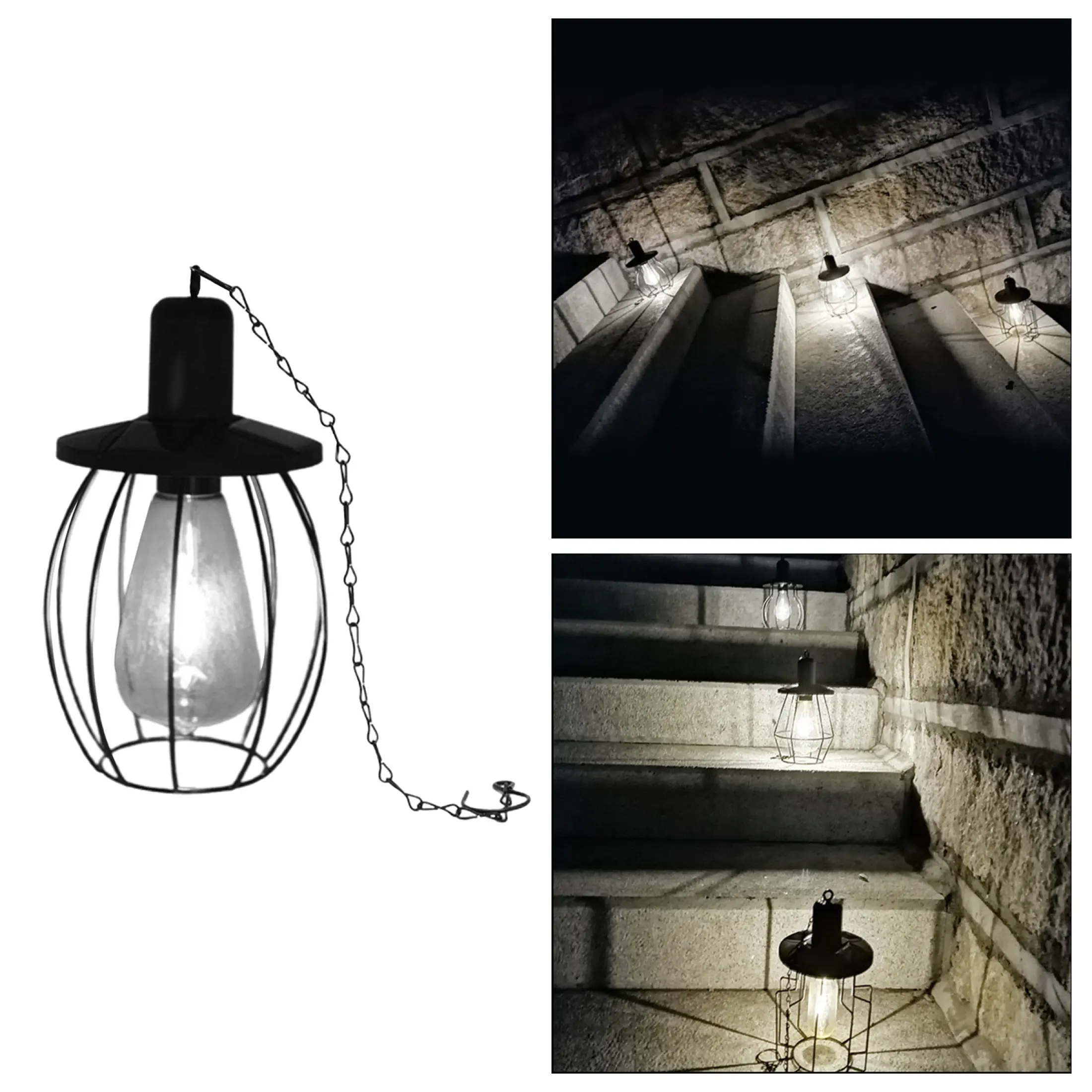 Fityle Retro Solar Ceiling Light Decorative Garden Lawn Yard Led Pendant Lights Cage Cover Powered Lamp Waterproof Save Energy For Outdoor Backyard Lazada Ph - Ceiling Light Outdoor Waterproof Cover