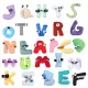 1pcs 19-24cm Alphabet Lore But are Plush Toy A-Z And 0-9 Stuffed Animal Plushie Alphabet Lore Plush Doll Toys Gift for Kids Children. 