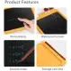 FLIPPED LCD Writing Tablet Toys Doodle Board Painting Pad Electronic Digital Drawing Board Learning Educational Toy for Kids 3 4 5 6 7 8 Year Old Boys Girls Gifts Toddlers Toys. 