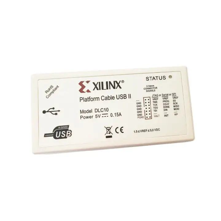 Xilinx Platform Cable USB Download Cable Jtag Programmer for FPGA CPLD XC2C256