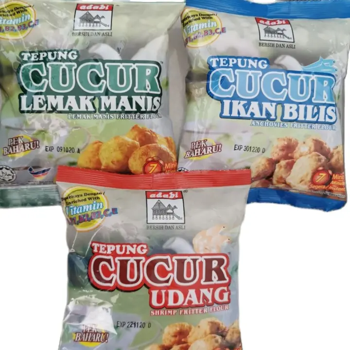 Adabi Tepung Cucur 3 Packs Lazada
