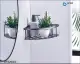 Onimi Italia - Corner Flat Shelf / Toilet Organiser / Toilet Shelf / Toilet Accessories / Toilet Storage / Bathroom Shelf / Bathroom storage rack / Bathroom organizer. 