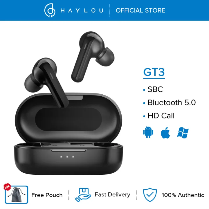 Haylou Gt3 Gt3pro Headphones Dsp Noise Reduction Bluetooth 5 0 Wireless Earbuds Touch Control 28hrs Music Time Best Cheap True Wireless Earbuds Malaysia For Running Lazada