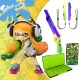 Splatoon 3 Nintendo Switch Accessories Game Card Box Joy-con Wrist Strap for Nintendo Switch OLED. 