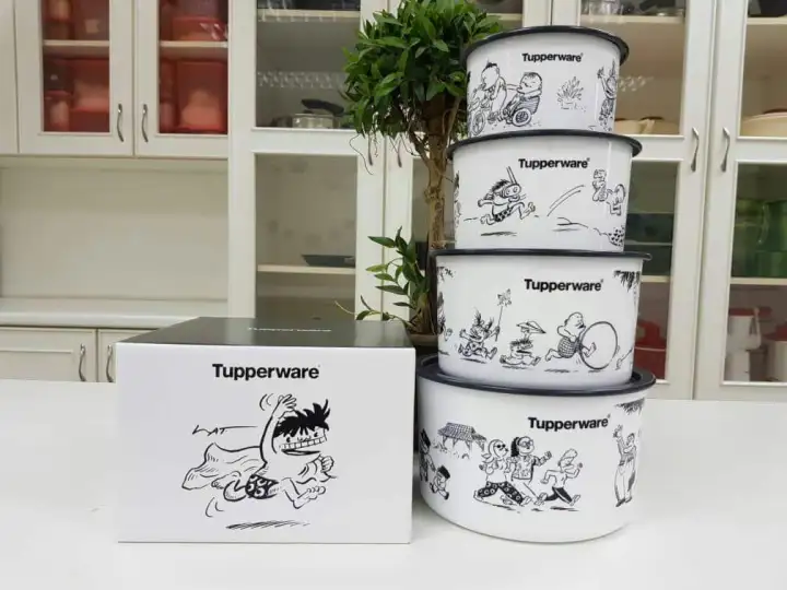 [limited] TUPPERWARE one touch Lat (4size)