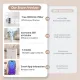 Simplus Air Purifier Smart App Remote Control 150m³/h CADR H13 HEPA Filter Capture  0.3μm Particles OxyCare-A2. 