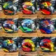 Gracshaw Gaizer G838 Pyro Razr New Model Single Visor Helmet Sirim Approved Grayfosh Xdot. 