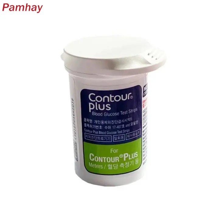 Contour Plus Blood Glucose Test Strips 50PCS (Expiry:Latest)