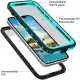 for iPhone 16 Pro Max Waterproof Case with Built in Screen Protector,360 Full Body Protective Case Shockproof Dustproof IP68 Waterproof Phone Case for iPhone 16e/16 Plus/15 Pro Max/15 Plus/14 Pro Max/13 Pro/12 Pro Max/11 Pro Max. 