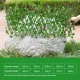 Smart Sensor Simulation Fence Fence Telescopic Fence Fake Flowers Green Leaves Outdoor Garden Fence Wall Guardrail Decorative Leaves Blocking Plants Small Fence-Little Creeper. 