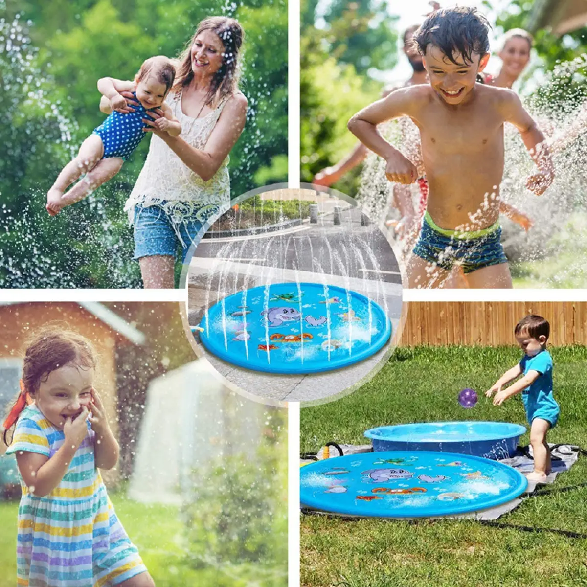 WATER JET MAT tikar baby toys outdoor 