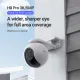 EZVIZ H8 PRO 2K (3MP) 3K (5MP) AI Human / Vehicle Shape Detection , Smart Auto-Tracking , Pre-set Direction Color Night Vision , Active Defense With Siren and Light. 