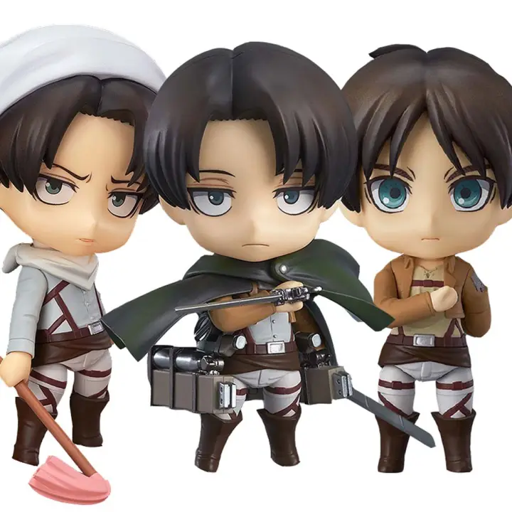 Darpu56 Miniatures Cute Pvc Levi Ackerman Collection Model Levi Cleaning Ver Desktop Decorations Model Toys Toy Figures Action Figurine Attack On Titan Lazada Singapore