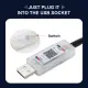 SEAMETAL Car Ambient Lighting Kit RGB LED Strip Light USB Plug Interior Atmosphere Lamp APP Remote Control. 
