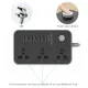 Power Strip 3 Universal Socket with 6 USB Output 2m USB Power Strip Socket Uk Extension Plug (Jalur Kuasa 3 Soket dengan 6 Output USB)通用插座. 