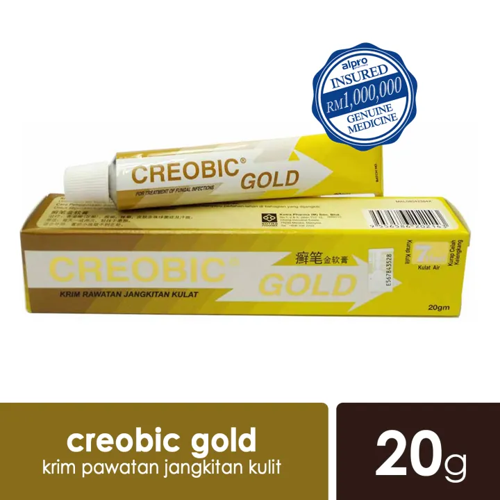 Alpro Pharmacy Creobic Gold Cream 20g Exp Date 04 2022 Lazada