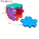 New Magic 6pcs pop it fidget toy full set box all fidgets with simple dimple Puzzle Rainbow Fidget Cube Vinyl Desk Cube Bubble Squishy Antistress Toys for tiktok. 