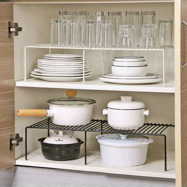 Adjustable Kitchen Cabinet Cupboard, Kitchen Cabinet Shelf Storage