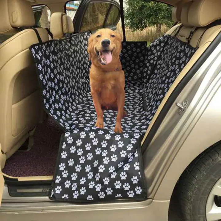 Dog Cover For Car Back Seat Side Protection Washable Waterproof Detachable Protector Lazada Vn - Protective Car Back Seat Covers