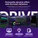 LEOBOG AMG65 three mode smart screen customized mechanical keyboard, GASKET structure, hot plug, RGB dual screen video game keyboard. 