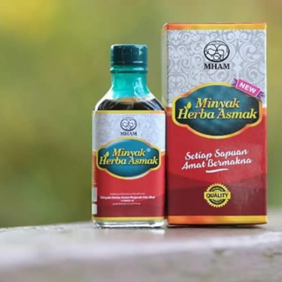 Mham Minyak Herba Asmak 30ml 100 Original Hq Free Gift Lazada