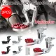 For HONDA X-ADV XADV X ADV 750 2017-2018 Motorcycle accessories Folding Rear Foot Pegs Footrest Passenger. 