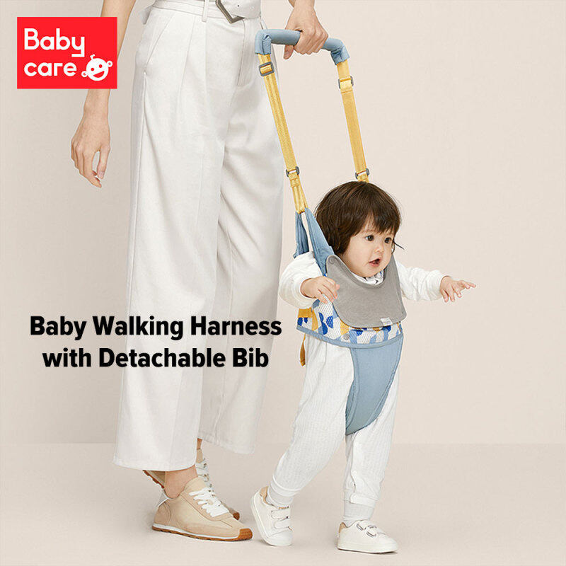Babycare Baby Detachable Walker Toddler Harness Assistant Belt with Cotton Bib 9 - 24M Backpack Leash Walker Assistant Protective Belt for Toddlers thumbnail