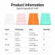 JEYI 100-Pack Thermal Conductive Silicone Pads, M.2 SSD NVMe NGFF Thermal Pad for PC Laptop Heatsink/GPU/CPU/LED Graphics Card. 